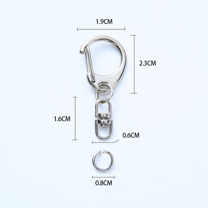 10/20/50/100pcs%20D%20Snap%20Hook%20Keychain%20Rings%20Bulk%20with%20Open%20Jump%20Ring%20&%20Connector%20for%20Keychain%20and%20Sewing%20Making%20Supplies%20DIY%20-%20Image%203