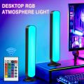 LED night light bar decoration light strip RGB with remote control desktop light remote control light strip TV game bedroom deco. 