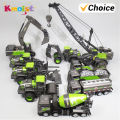 1/50 Model Car Bulldozer Truck Excavator Crane Forklift Construction Engineering Vehicle Toys for Boys Children Educational Toys.