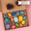 Children Wooden Colored Stone Balanc Building Blocks Educational Toy Creative Nordic Style Stacking Game Rainbow Wooden Toy . 