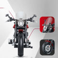 New DIY Building Blocks Motorbike Technical Sets MOC Bricks 1:8 Motorcycle Model Birthday  for Boys Kids Children . 