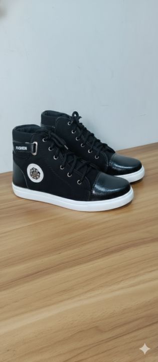 Boots%20high%20mid%20caff%20golden,black%20mix%20fabrics%20and%20leather%20rubber%20sole%20shoes%20for%20man%20-%20Image%204