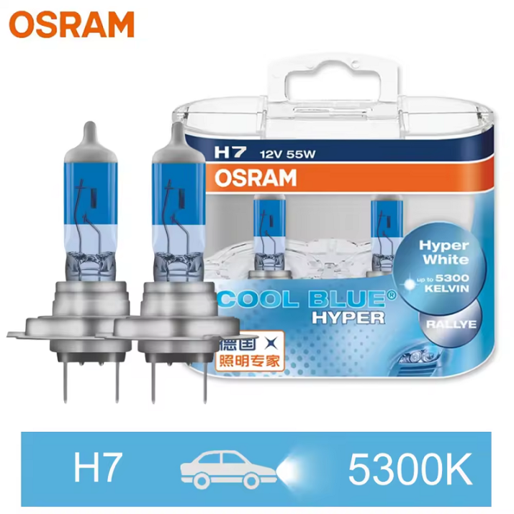 OSRAM%20H7%20H4%20H1%20H11%20HB3%209005%20HB4%209006%20Halogen%20Headlight%20Car%20Light%20Hi/Lo%20Beam%205300K%2012V%2055W%20Cool%20Blue%20Hyper%20White%20Bulb(2%20Pieces)%20-%20Image%204