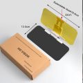 Day/Night 2 in 1 Polarized Car Sun Visor Extender Anti-Glare UV Protection Clip-On Shield for Auto Safety Driving.