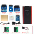 Full Set IPROG Pro V87 ECU Programmer for Eep-rom Airbag IMMO Car Radio Reset Dashboard Kilometer Correction Auto Key Programmin. 