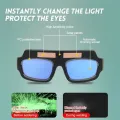 Automatic Dimming Welding Glasses Argon Arc Welding Solar Goggles Special Anti-glare Glasses Tools for Welders Automatic Dimming. 