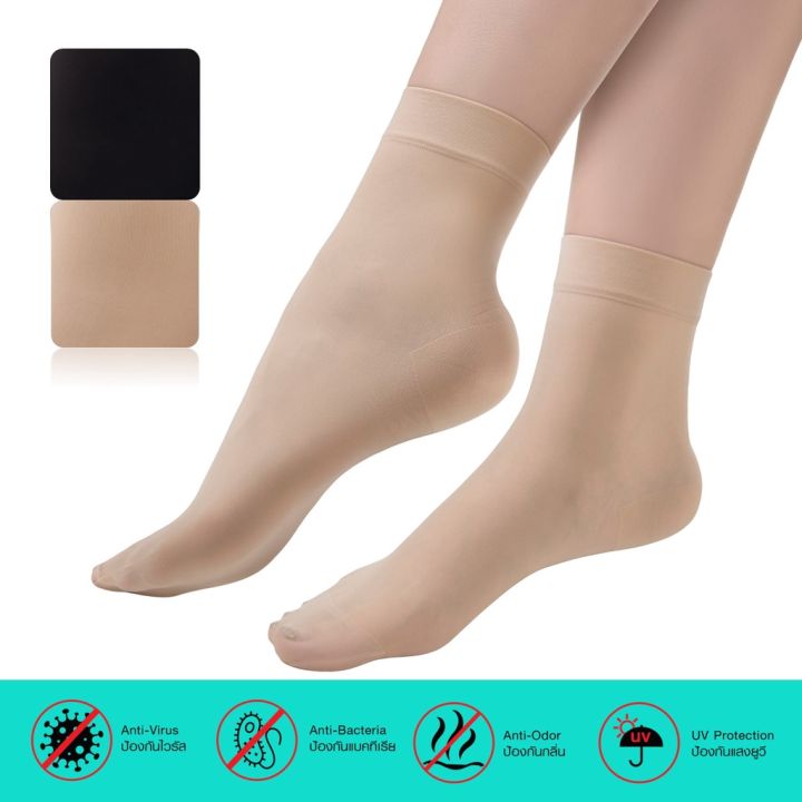 Cherilon%20Cherilon%20Health%20Socks,%20Fibers%20Imported%20from%20France.%20Ankle%20Socks%20Protect%20Against%20Viruses%20+%20Bacteria%20+%20Musty%20Odors%20+%20Uv%20Light,%20Soft%20Onsa-Av010S%20+%20Onsa-Atvah%20-%20Image%208
