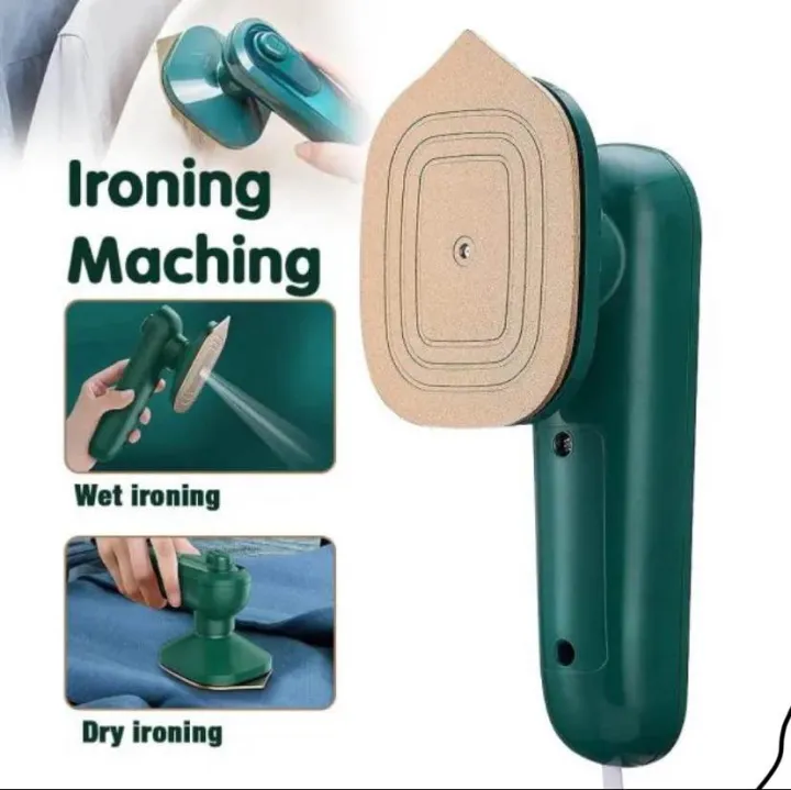 Mini Steam Iron for Clothes – Portable Dry & Wet Ironing Machine with ...