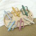 Baby Teething Toys with Easy-Grip Handles, Food-Grade Silicone Teething Toys, Suitable for Babies 0-6 Months, 6-12 Months.