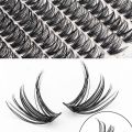280pcs Individual Lashes Cluster D Curl Eyelash Extension Kit 30D 40D 9-15mm Mix Lash Clusters. 