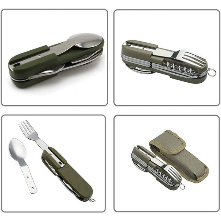 2022%20Outdoor%20Portable%20%20Green%20Folding%20Camping%20Cutlery%20Knife%20Fork%20Spoon%20Bottle%20Opener%20Tableware%20Stainless%20Steel%20Pocket%20Cutlery%20-%20Image%203