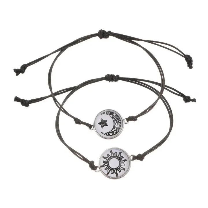 2%20PCS/Set%20Couples%20Bracelet%20for%20Women%20Lover%20Luminous%20Sun%20Moon%20Rope%20Charm%20Friendship%20Girlfriend%20Party%20Jewelry%20Gift%20-%20Image%205