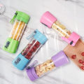 Portable USB Electric Smart Home Fruit Juicer Vegetable Juice Maker Blender Rechargeable Cup With Charging Cable. 