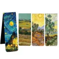 2.5Inch 4PCS Bookmarks with Magnet Book Markers Page Clip for Students Teachers School Home Office Reading Supplies. 