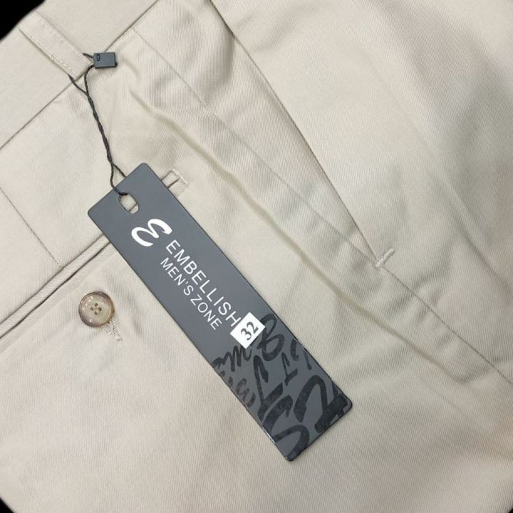 Embellish%20Plain%20Beige%20Colour%20Dress%20Pant%20For%20Men%20Formal%20&%20Casual%20Wear%20-%20Image%202