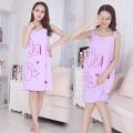 Gokich ({[Set of 1 PCS ONLY) Bath Robe Towel for Women, Cotton Bathrobe for Girls & Women, Dress Towel for Ladies.(Multi).