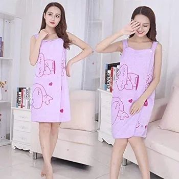 Gokich%20(%7B%5BSet%20of%201%20PCS%20ONLY)%20Bath%20Robe%20Towel%20for%20Women,%20Cotton%20Bathrobe%20for%20Girls%20&%20Women,%20Dress%20Towel%20for%20Ladies.(Multi)%20-%20Image%205