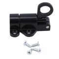 Aluminum Alloy Black/Gray Window Gate Security Pull Ring Spring Bounce Door Bolt Automatic Latch Lock Black Grey Window. 
