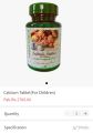 Calcium Tablet. 