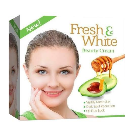 Fresh White Beauty Cream - Skin Care Product for Facial Beauty