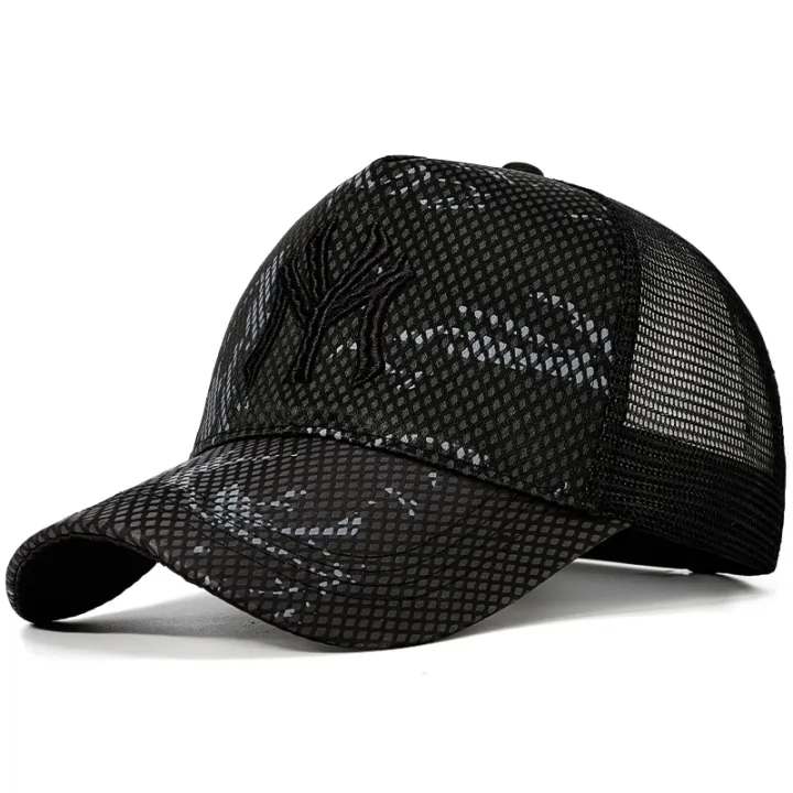 New%20Summer%20Hat%20Men's%20Letter%20Embroidery%20Versatile%20Couple%20Sunscreen%20Sunshade%20Baseball%20Cap%20Sports%20Tennis%20Hat%20Travel%20Cap%20Men%20-%20Image%205