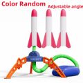 1 PCS Air Powered Rocket Launcher Kids Outdoor Foot Pump Soaring Interactive Toys Backyard Lawn Sports Game Birthday .