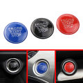 Aluminum Alloy Car Engine Start Stop Button Sticker Cap Cover Sticker for Toyota Camry Corolla Prius RAV4 Accessories. 