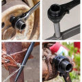 Ratchet Podger Spanner Wrench Quick Release Podger Bar Black Double Ended Socket Ratcheting Podger Scaffold Spud Wrench.