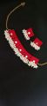Square choker necklace (gulluband). 