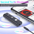 Wireless Adapter Bluetooth 5.0 Receiver 3.5mm AUX Earphone With HD Mic Bluetooth Audio Music Transmitter For Speaker Headphone. 
