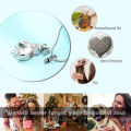 Cremation Jewelry for Women Men Animal Elephant Urn Necklace for Ashes Stainless Steel Memorial Necklaces Ash Holder. 