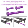 Aluminum Alloy Bike Fork Spring Damper Removal Tool Fork Lower Leg Remover for Front Fork Maintenance Disassembly. 