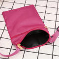 Fashion Simple Small Satchel Oxford Cloth Korean Vertical Mobile Phone Bag Mini Shoulder Bag Messenger Bag for Women Men Handbag.