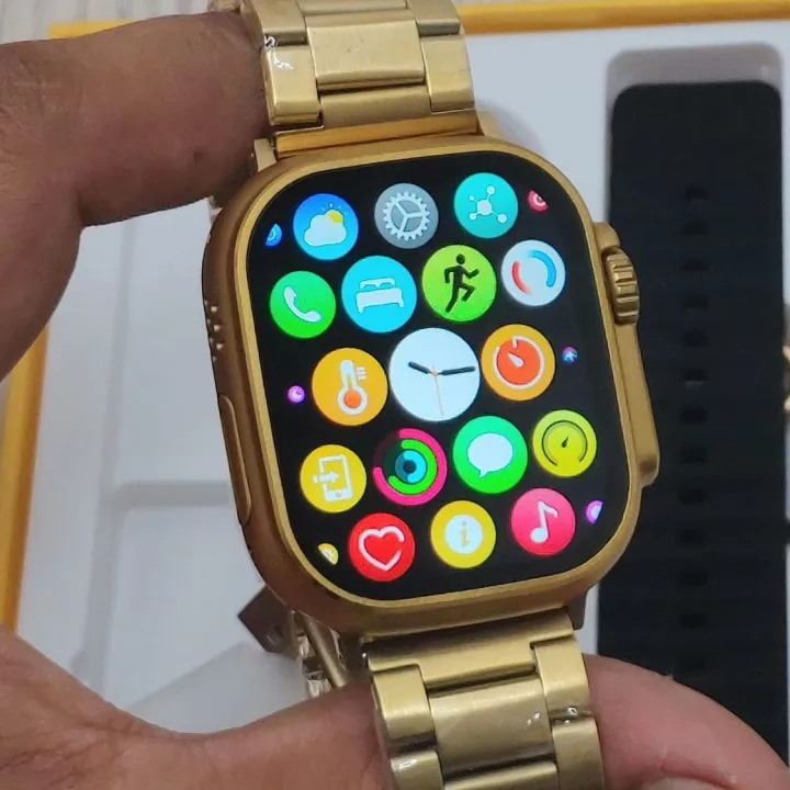 XBO%208%20ultra%20golden%20edition%20Smart%20Watch%20-%20Image%202