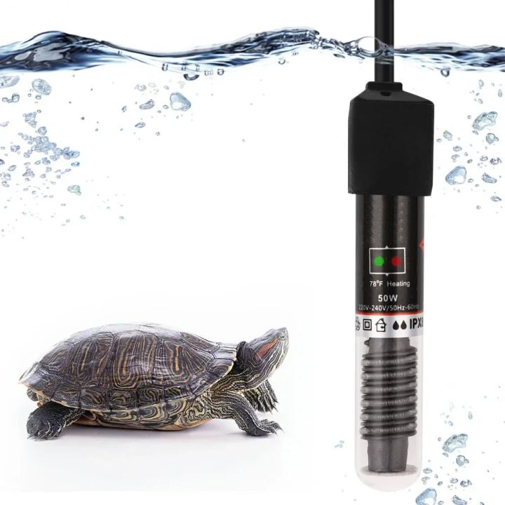 Mini Aquarium Heater 25W/50W Small Submersible Fish Tank Betta Heater ... - Mini Aquarium Heaters For Small Freshwater Aquariums
