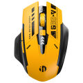 Inphic A9 2.4G Bluetooth Rechargeable Wireless Silent  Gaming Mouse   Three-mode  Mecha Style Mouse   For Pc  Office  Laptop. 