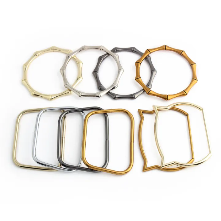 2/4/6/10%20PCS%20Cat%20Bamboo%20Shaped%20Bag%20Metal%20Handle%20Crossbody%20Bag%20O-Shaped%20Replaceable%20Handle%20DIY%20Sewing%20Hardware%20Accessories%20-%20Image%205