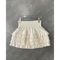 Streetwear Ruffles Mini Skirts Women Sweet Kawaii High Waist Lace A Line Skirt Summer Korean Fashion Black Ball Gown Skirts. 