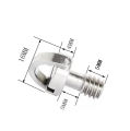 1/4 "-20D shaft D-ring screw mount adapter tripod camera tripod mount camera tripod mount screw 1/4"-20D shaft D-ring mounting screw adapter tripod monopod quick release plate camera fixing scre. 