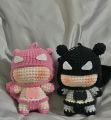 Crochet Batman keychain🦇. 
