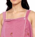 Bathroom Women Bath Towels Wearable Towel Dress Beach Adults Bath Gown SPA Sling Robes Home Nightwear Microfiber Women Bathrobe.