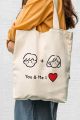 Cute Lovely Tote bag Women Canvas Shoulder Bags Fashion Female Handbags Casual Totes Literary Books Bag Reusable Shopping Bag. 