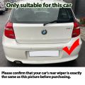 Rear Windshield Windscreen Washer Wiper Arm Blade Set for BMW 1 Series E81 E87 Hatchback 2003-2011 61627138507 Car Accessories.