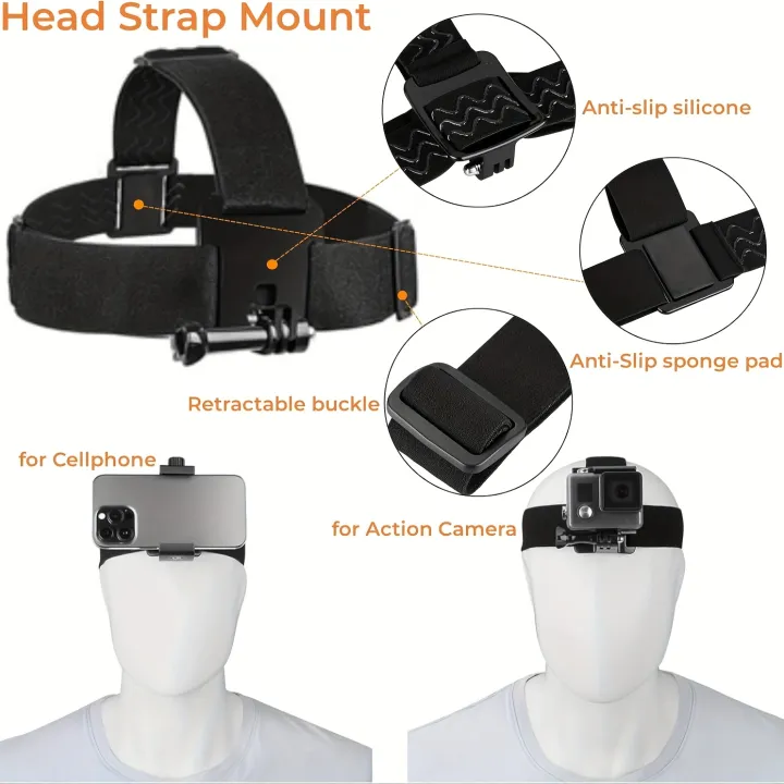Adjustable%20Headband%20And%20Chest%20Band%20Shooting%20Stand%20for%20Mobile%20Phones%20And%20Action%20Cameras%20Compatible%20with%C2%A0%C2%A0%20And%20More%20-%20Image%203