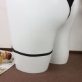Lolita Garters Leg Belt Punk Cross Heart Bow Leg Ring Goth Elastic Bell Thigh Choker Chain Women Lingerie Cosplay Harness.