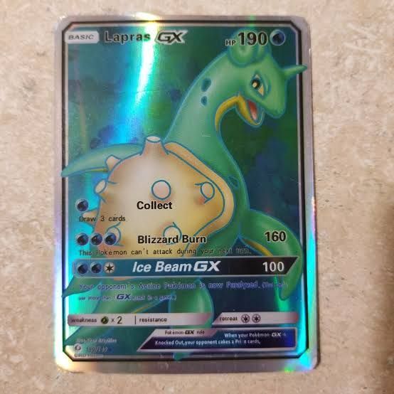 pokemon card - lapras Gx | Daraz.pk