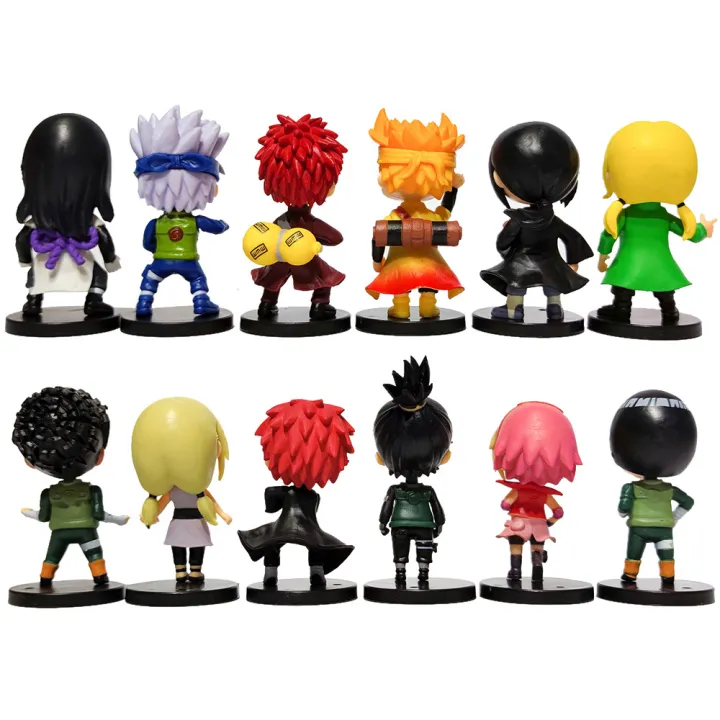 New%2012pcs/set%20Anime%20Figure%20Naruto%20Shippuden%20Hinata%20Sasuke%20Itachi%20Kakashi%20Gaara%20Action%20Figure%20Q%20Version%20PVC%20Figures%20Toys%20%20%20-%20Image%206