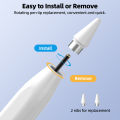 Universal capacitive stylus Smart for Android IOS Tablet Pen  LED Display for iPad    Tablet&phone Touch Pen. 