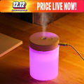 Colorful Humidifier Ultrasonic Mini Aromatherapy Diffuser USB Mist Sprayer.