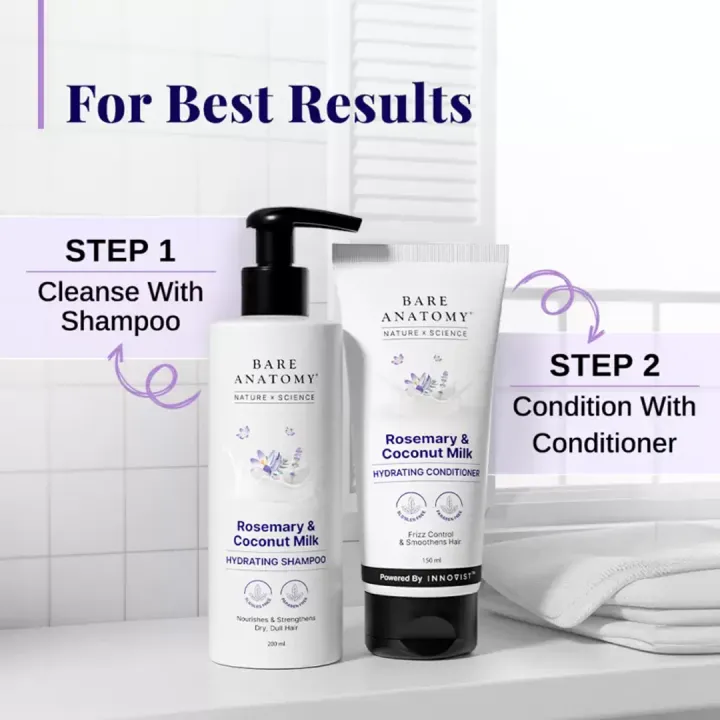 BARE%20ANATOMY%20Hydrating%20Shampoo%20with%20Rosemary%20&%20Coconut%20Milk%20for%20Smooth%20&%20Silky%20Hair%20(200%20ml)%20-%20Image%203